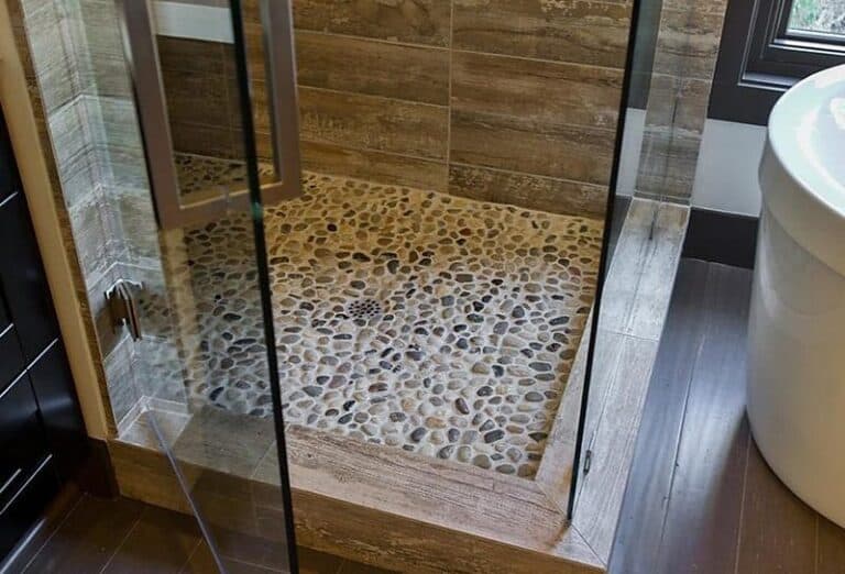 The Pros and Cons to Having a Pebble Shower Floor